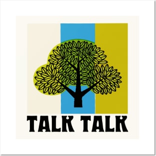 Talk Talk  • Original Retro Style Aesthetic Design Posters and Art